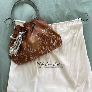 Cowhide Purse, purchased from Holy Cow Couture.